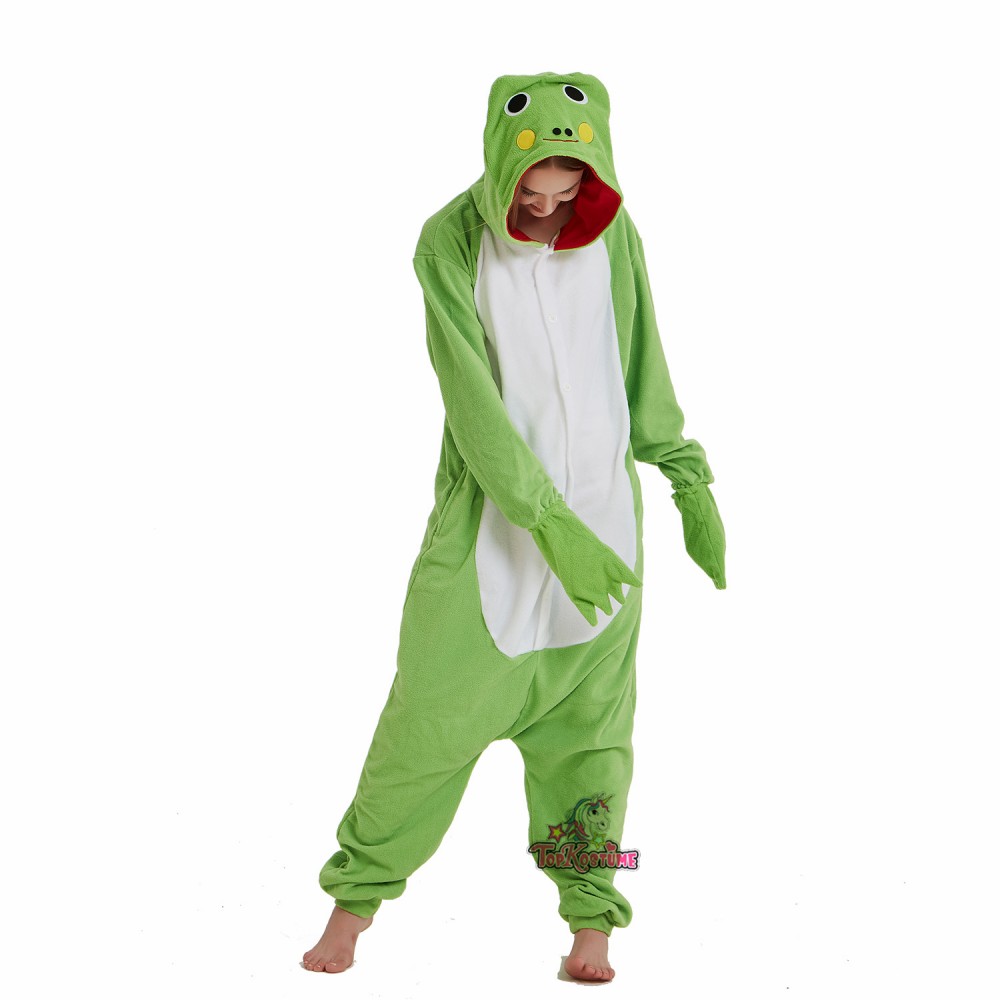 frosch kostüm erwachsene unisex onesie overall